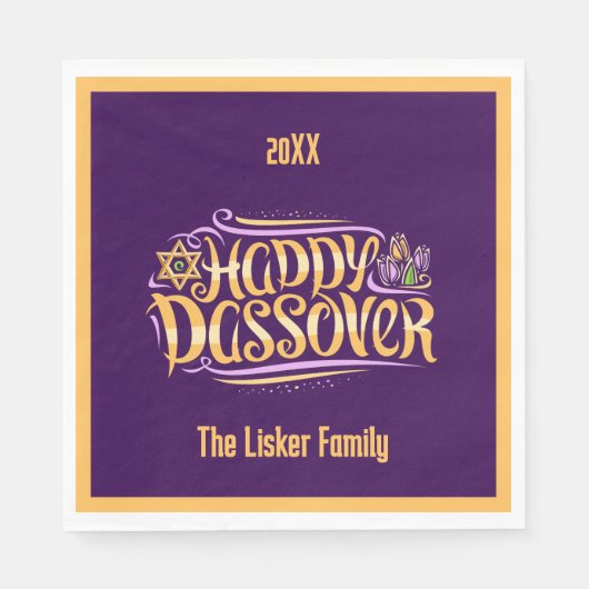 Pascha-familie Servet (Voorkant)