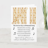 Pascha Funny 7 Dagen van Pascha Kaart (Voorkant)