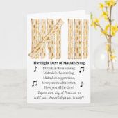 Pascha Grappig 8 Dagen van Pascha Kaart (Gele Bloem)