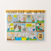 Pascha Hametz Zoeken Seder Toons Legpuzzel (Horizontaal)