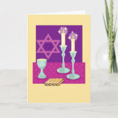 Pascha kandelaars kaart (Voorkant)