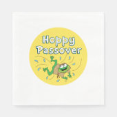 Pascha Luncheon servetten "Hoppy Pascha" (Voorkant)