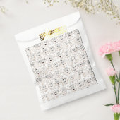 Pascha "Matzah Characters" Goodie Favor Bag Bedankzakje (Gezegeld)