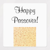 Pascha Matzo Stickers 4Sarah (Design 2)