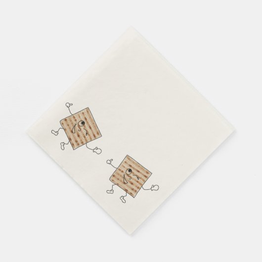 Pascha-napkings | Schattigee en stijlvolle Matzah Servet (Hoek)