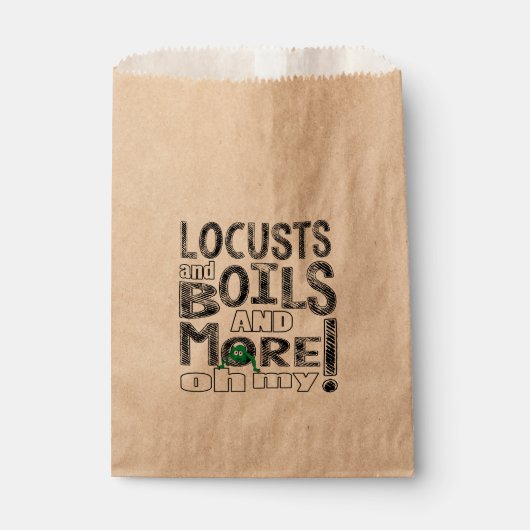 Pascha "Oh My" Goodie Favor Bag Bedankzakje (Voorkant)