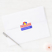 Pascha Ongezuurd Brood Ronde Sticker (Envelop)