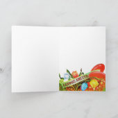  Pascha / Paas Kaart w / Grieks Country Scene (Binnen)