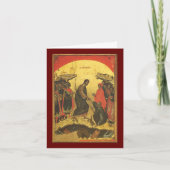 Pascha Paaskaart Bedankkaart (Voorkant)