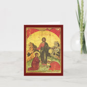 Pascha Paaskaart Bedankkaart (Voorkant)