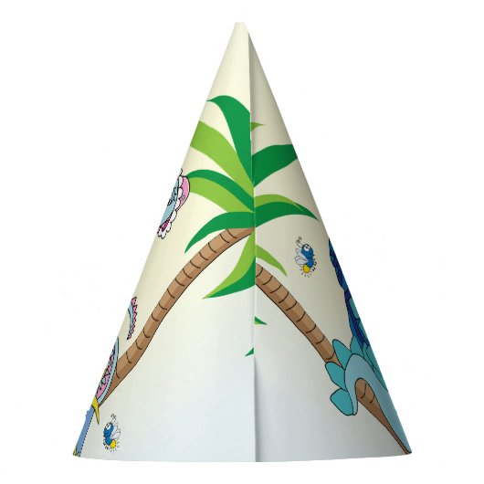 Pascha Party Pet SederSaurus Feesthoedjes (Achterkant)