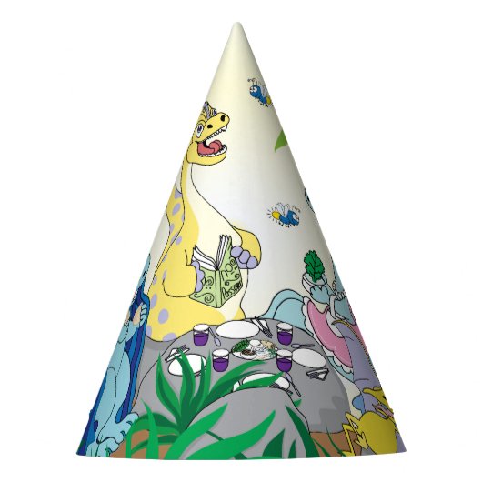 Pascha Party Pet SederSaurus Feesthoedjes (Voorkant)