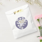 Pascha "Pesach Paisley" Goodie Favor Bag Bedankzakje (Gezegeld)