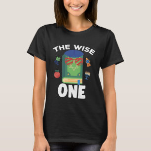 Pascha Seder Joodse Pesach Matzah De Wijze P T-shirt