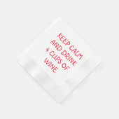 PASCHA SEDER SERVEERSERVETTEN HOUDEN KALM EN DRINK SERVET (Hoek)