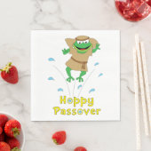 Pascha servetten standaard "Hoppy Pascha" (Insitu)