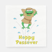 Pascha servetten standaard "Hoppy Pascha" (Voorkant)