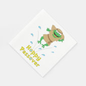 Pascha servetten standaard "Hoppy Pascha" (Hoek)