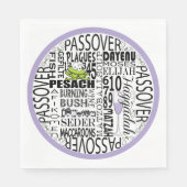 Pascha Standaard servetten "Dayenu & meer" (Voorkant)