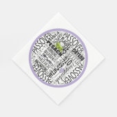 Pascha Standaard servetten "Dayenu & meer" (Hoek)