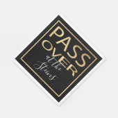 Pascha Standaard servetten Pascha Goud Patroon (Hoek)