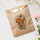 Pascha "Tekenen van die tijd" Goodie Favor Bag Bedankzakje (Gezegeld)