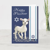 Pascha Weinig Ster en Tallit van het Lam Kaart (Voorkant)