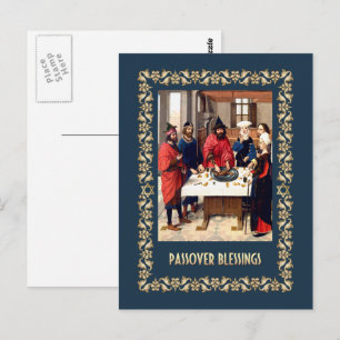 Pascha zegeningen. beeldende kunst briefkaart