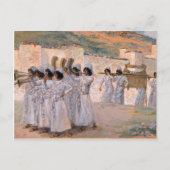 Pascha zegeningen. beeldende kunst briefkaart (Voorkant)