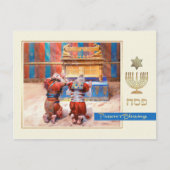 Pascha zegeningen. beeldende kunst briefkaart (Voorkant)