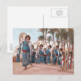 Pascha zegeningen. beeldende kunst briefkaart