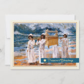 Pascha zegeningen. Fine Art Wenskaart Kaart (Voorkant)