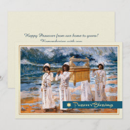 Pascha zegeningen. Fine Art Wenskaart Kaart