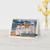 Pascha zegeningen. Fine Art Wenskaart Kaart (Gele Bloem)