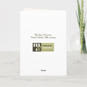 Pascha zegeningen. Judaica Fine Art Kaart (Achterkant)