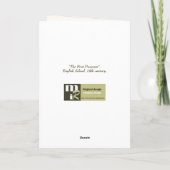 Pascha zegeningen. Judaica Fine Art Kaart (Achterkant)