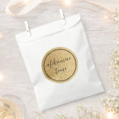 Pascha Zwart Goud Afikomen Tijd Bedankzakje (Geknipt)