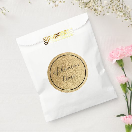 Pascha Zwart Goud Afikomen Tijd Bedankzakje (Gezegeld)