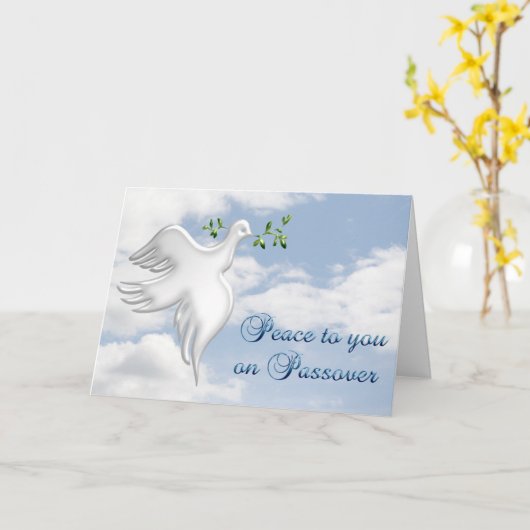 paschaduif kaart (Gele Bloem)