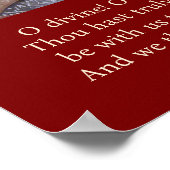 Paschal canon Ode 9 Troparion 1 poster voor Pasen (Hoek)