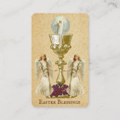Paschal Prayer Heilige Kaart voor paasreligie Visitekaartje (Voorkant)
