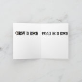 Paschal Wenskaart Feestdagen Kaart (Binnen)