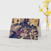 "Paschale kaarsverlichting" Pasen Kaart (Gele Bloem)