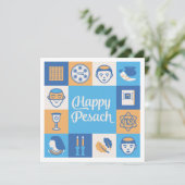 Pascua - Invitación de Séder o Tarjeta de Saludo Kaart (Staand voorkant)