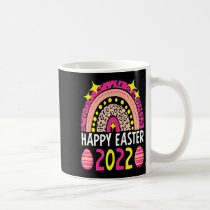Pasen 2022 regenboog schattig gelukkig pasen 2022 koffiemok