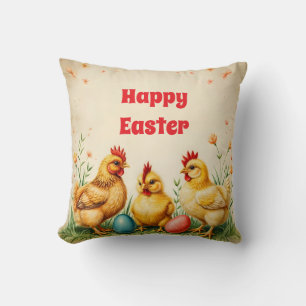  Pasen 3 Little Chicken Holiday Collectie Kussen
