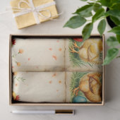 Pasen 3 Little Chicken Holiday Collectie Tissuepapier (Geschenk)