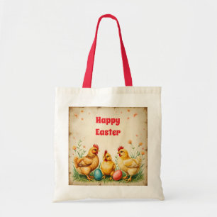  Pasen 3 Little Chicken Holiday Collectie Tote Bag