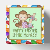 Pasen Aap Vakantie gunst box Bedankdoosjes (Bovenkant)