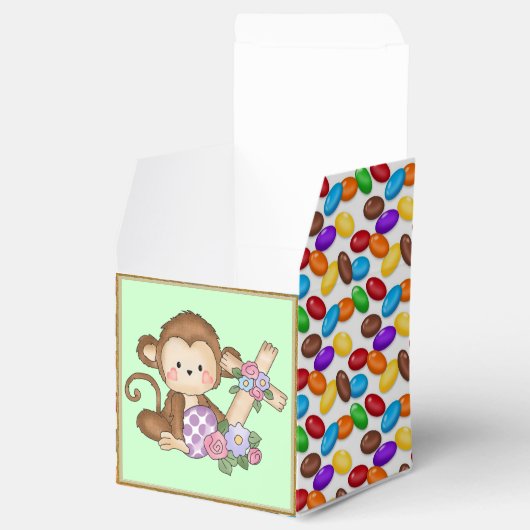 Pasen Aap Vakantie gunst box Bedankdoosjes (Geopend)